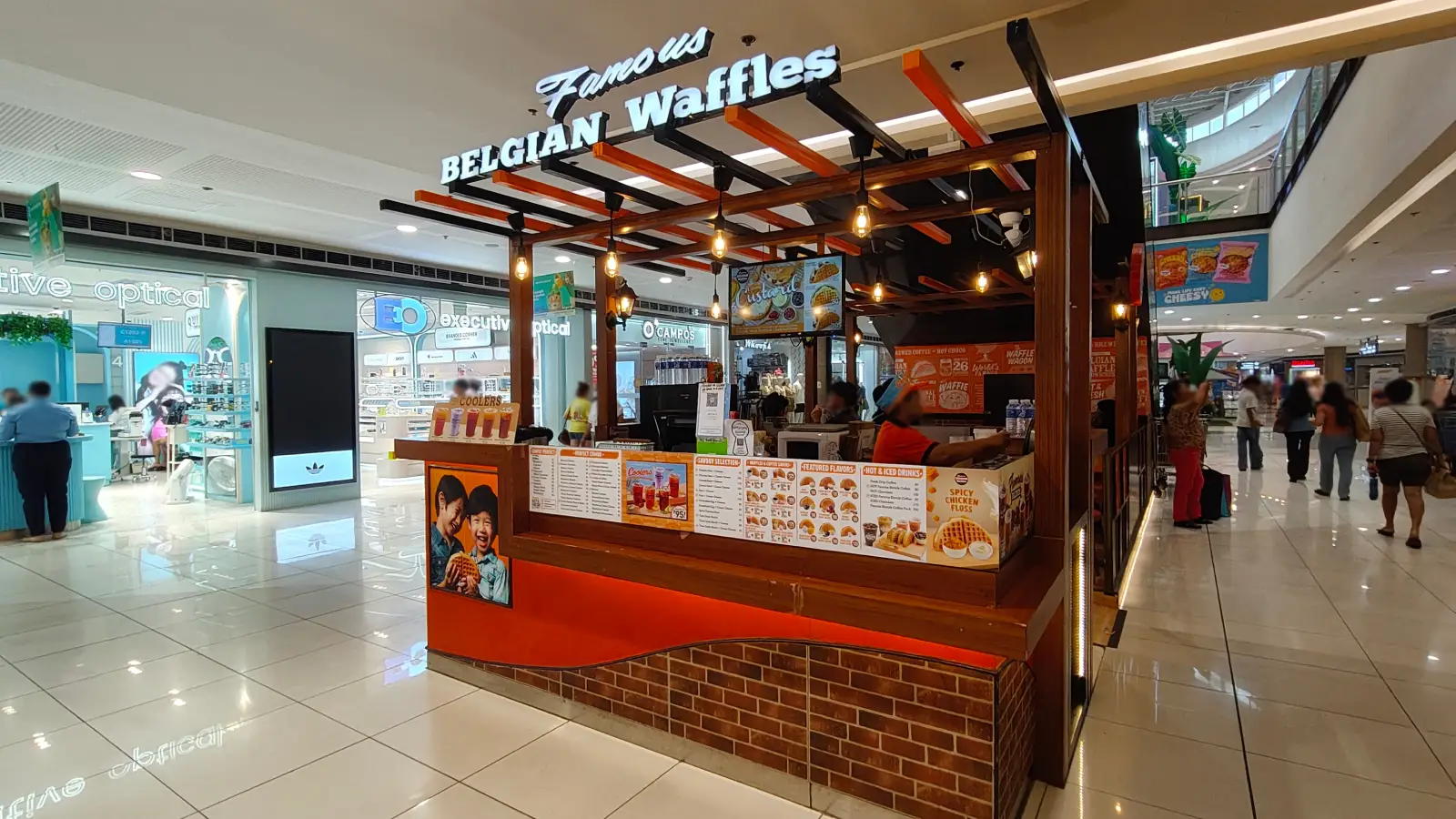 FAMOUS BELGIAN WAFFLES in SM City Fairview